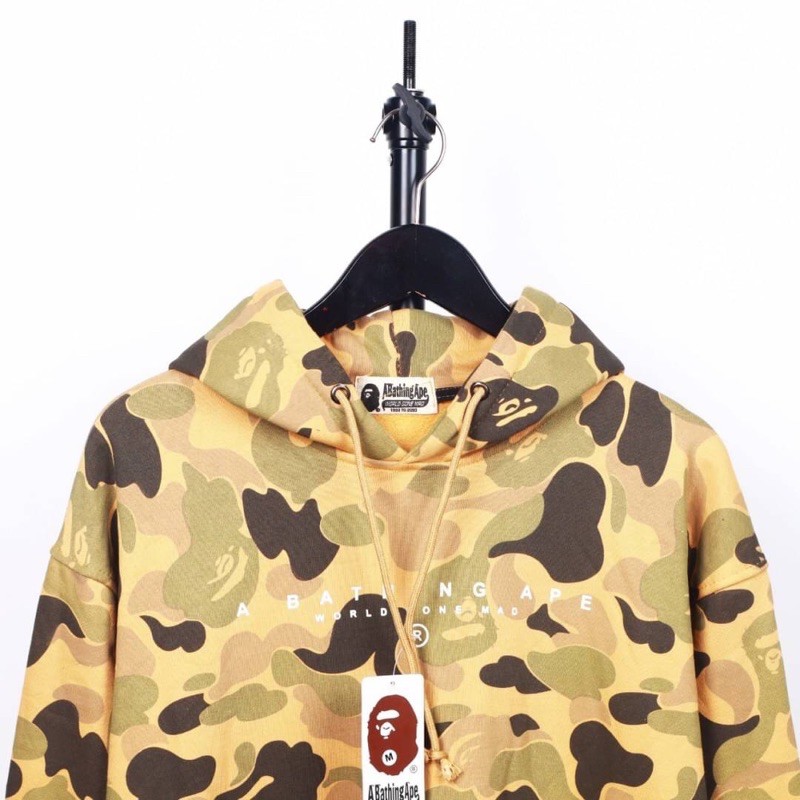 JAKET | HOODIE BAPE CAMO YELLOW 1:1 MIROR ORIGINAL