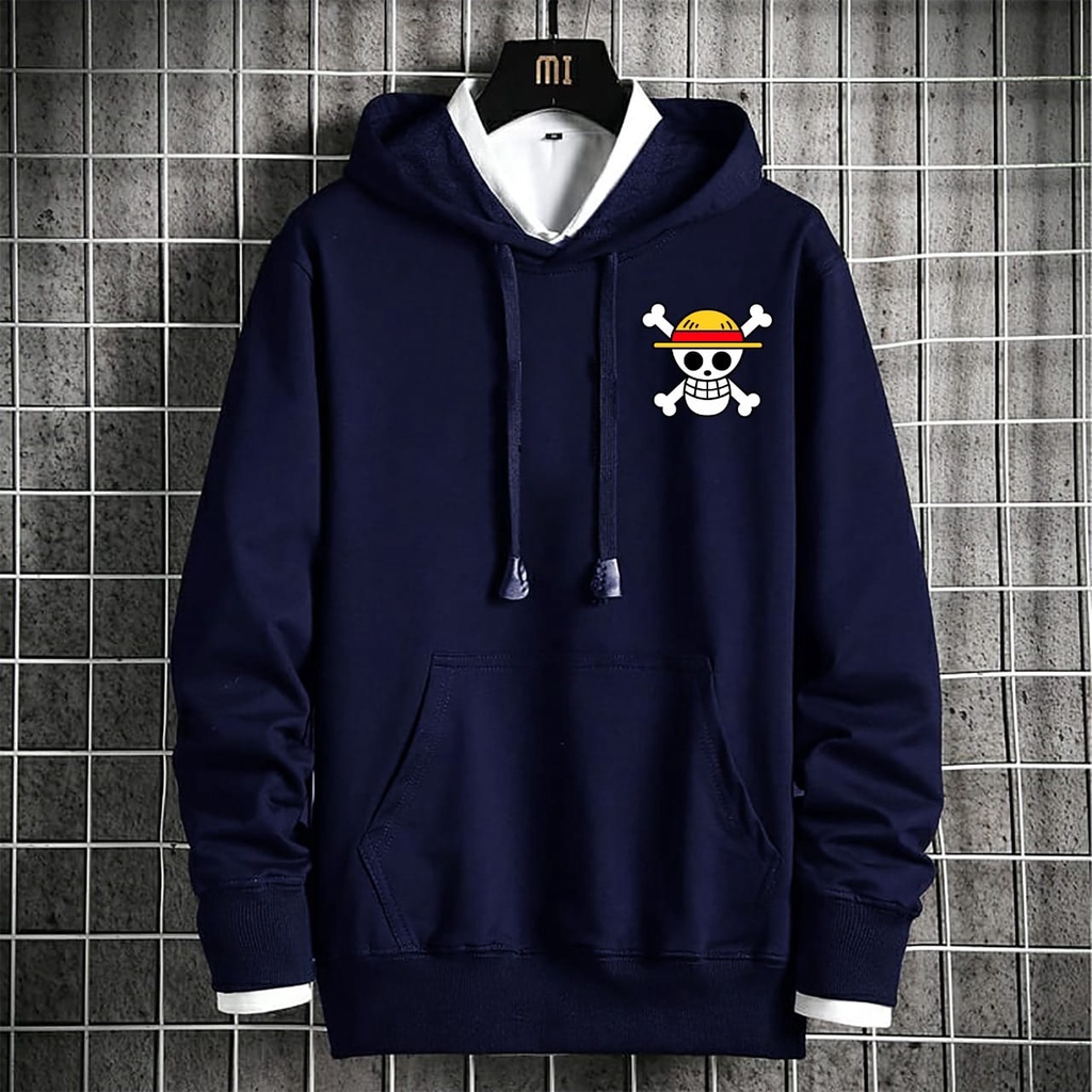 BISA COD / Sweater Hoodie Luffy / hoodie kekinian / hoodie termurah / hoodie terlaris / fashion pria terbaru-mukzhop