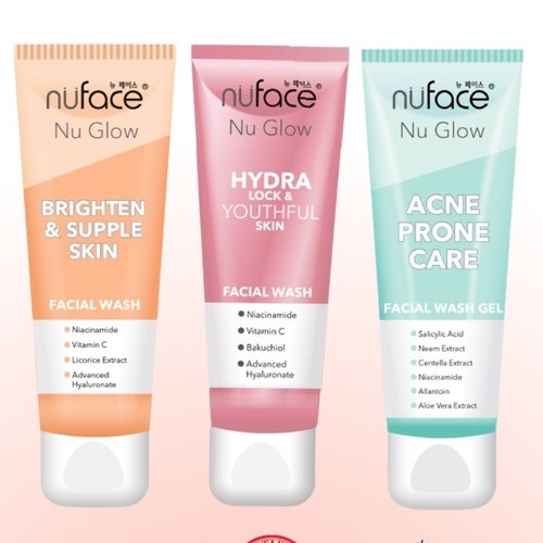 NUFACE Nu Glow Skincare | NUFACE SUNSCREEN | NUFACE ACNE SPOT GEL | NUFACE TONER | NUFACE FACIAL WASH | SUNSCREEN NUFACE | NUFACE FACIAL WASH