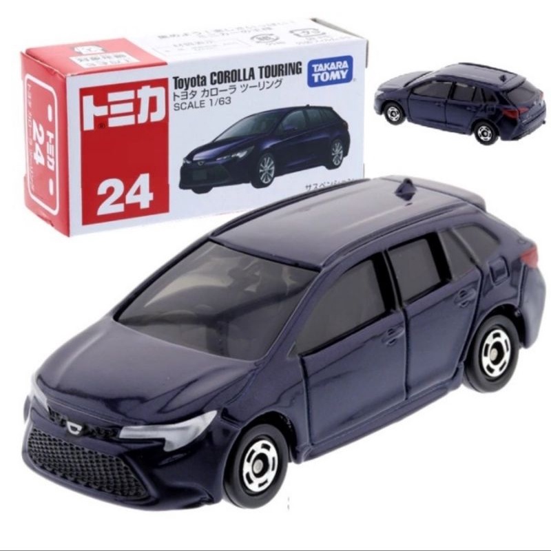 Tomica Reguler 24 Corolla Tauring Black Takara Tomy Original