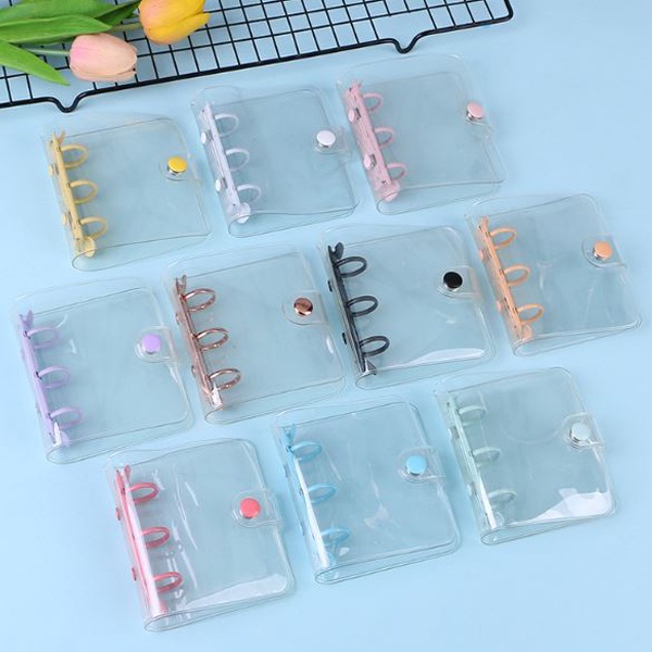 

Binder mini polos 3 ring termasuk isi kertas refill 80 lembar aesthetic lucu cute journaling DIY