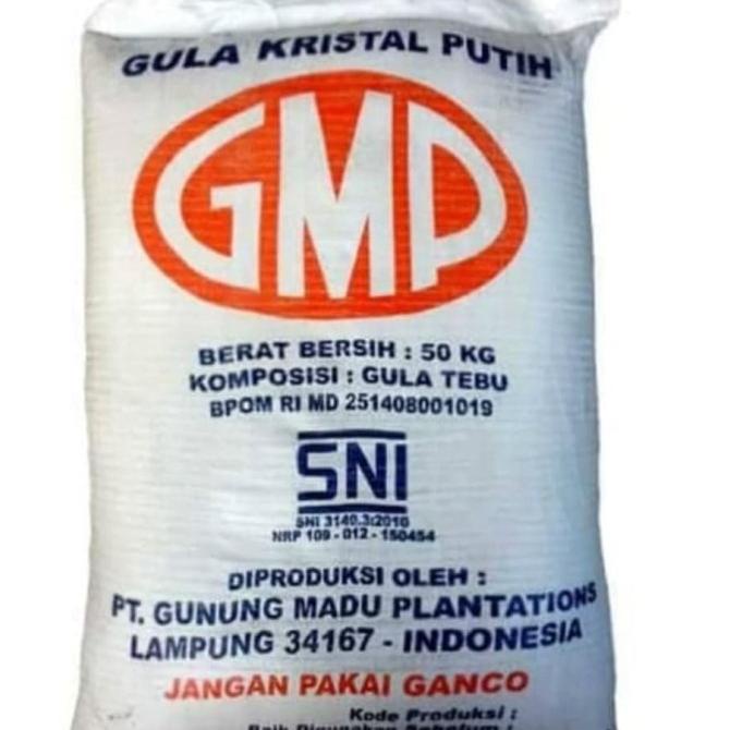 Gula Pasir Gmp 50 Kg