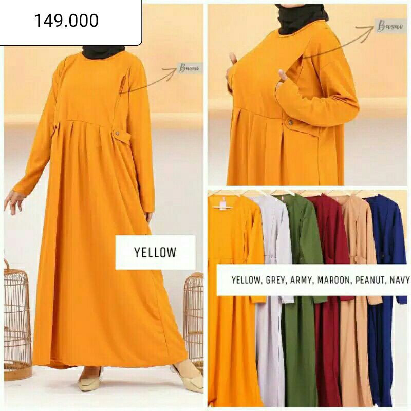 Baju Muslim Hamil Menyusui Baju Hamil Baju Hamil Simpel Shopee Indonesia