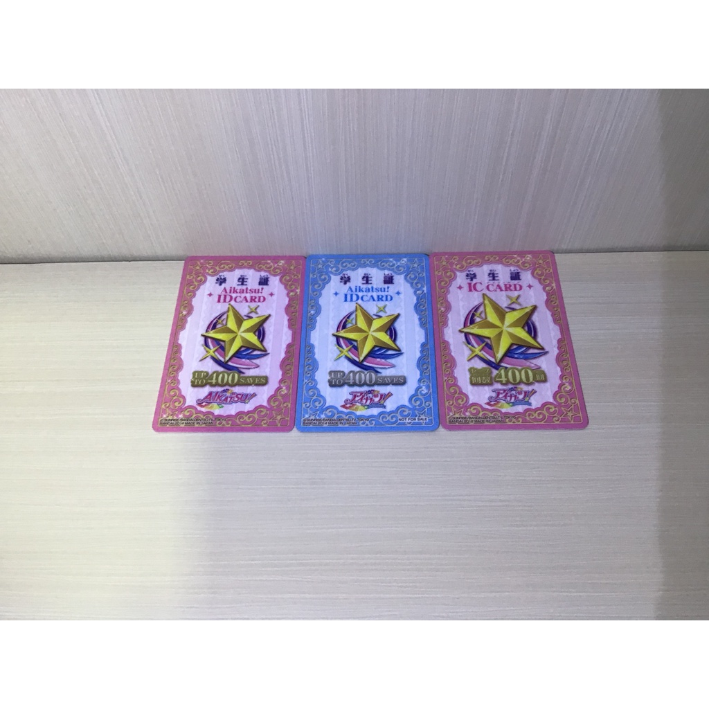 Aikatsu kartu ID/IC + kartu spesial