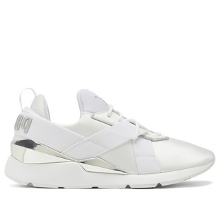 black puma muse trainers