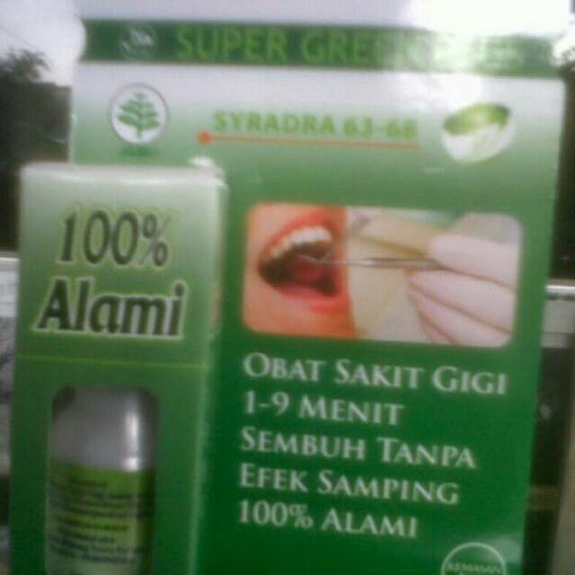 Obat Sakit Gigi Super Cepat Ampuh Obati Gigi Berlubang Nyeri Sembuh Tuntas Obat Tetes Herbal Depkes Shopee Indonesia