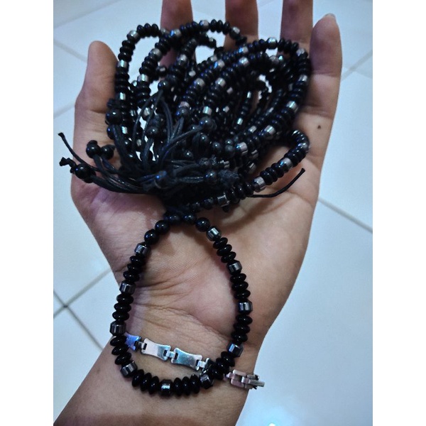 Gelang Tangan Tali Mote Blustin Lusinan Isi 12 pcs