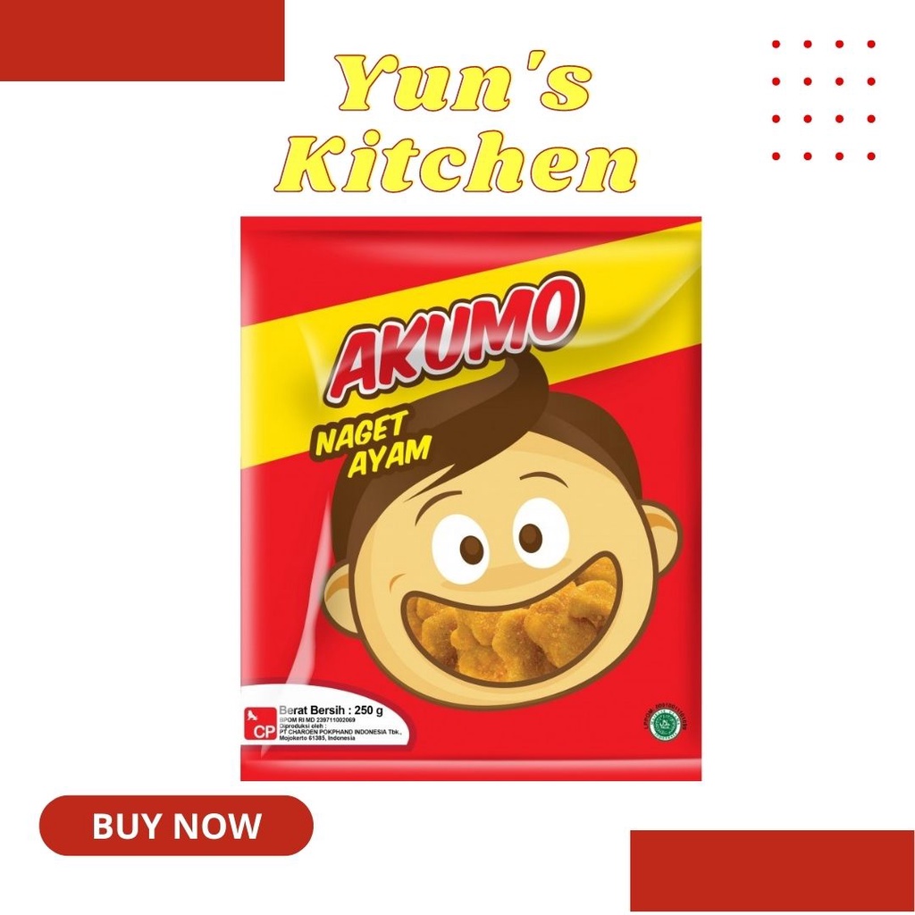 Akumo Nugget - Nugget Ayam - Frozen Food