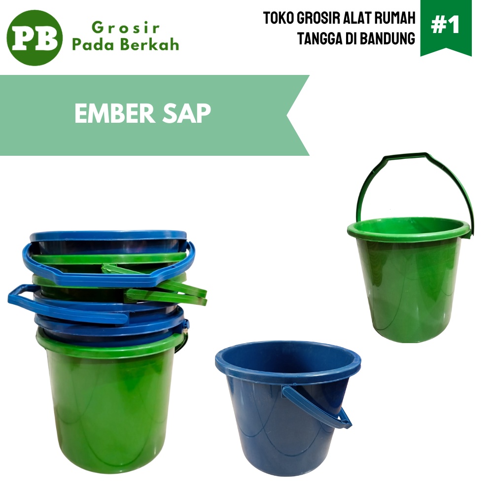 Ember Plastik 3G 4G 6G SAP Polos Warna Ember Plastik Polos Tanpa Tutup