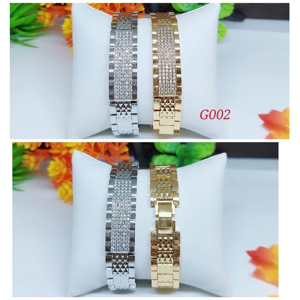 Gelang plat mata G001-G003