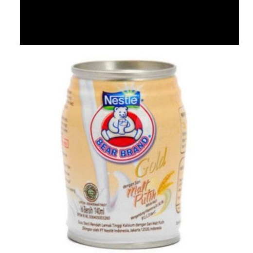 

susu Bear Brand 140ml Gold Malt 140 ml 1 Dus isi 24 Pcs
