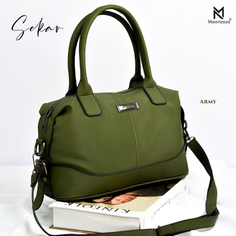 Tas selempang tas wanita tas tenteng tas guru tas kerja tas murah Sekar moonzaya tas branded tas lok