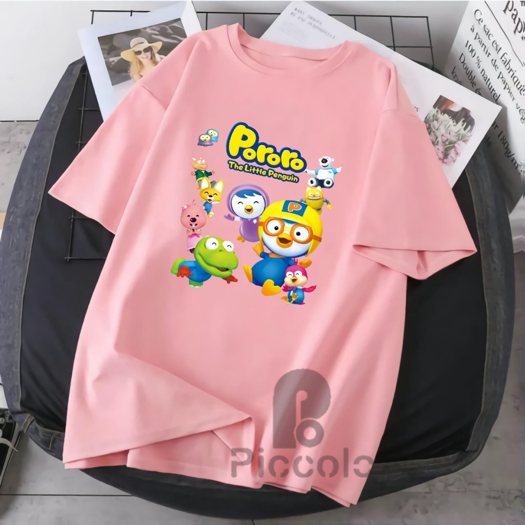 KAOS ANAK PORORO ATASAN BAHAN PREMIUM