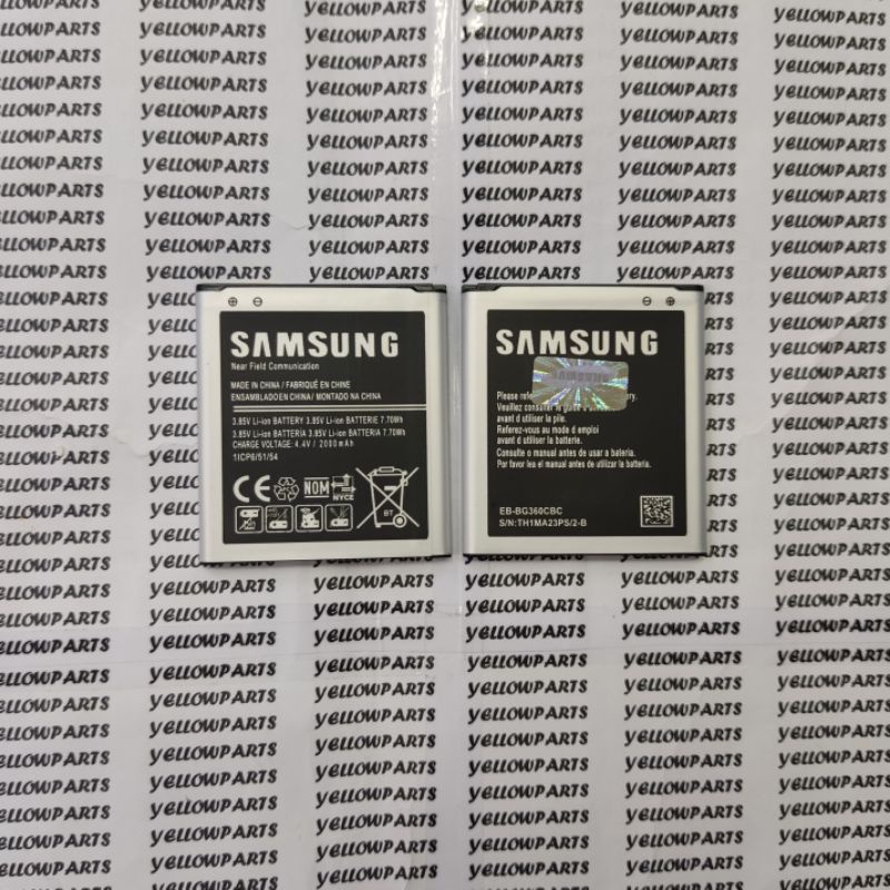 BAT BATTERY BATERAI BATRE SAMSUNG GALAXY J2 J200 G360 ORIGINAL