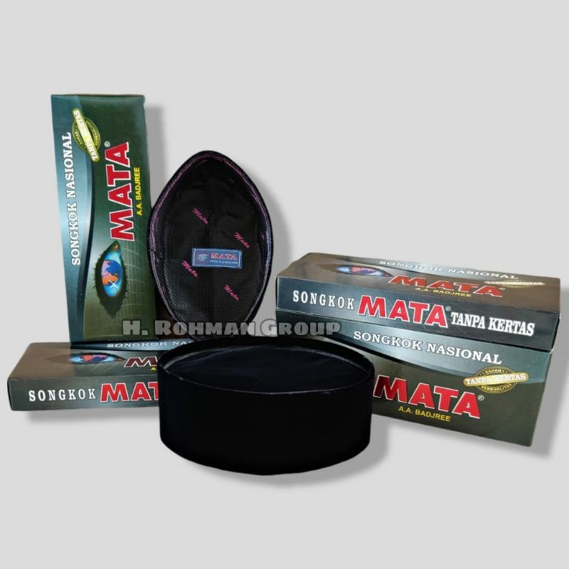 Terlaris Songkok Nasional Mata / Peci Nasional Cap Mata Bisa COD