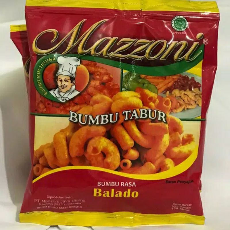 

Bumbu Tabur Mazzoni | Ultra aroma | rasa Balado