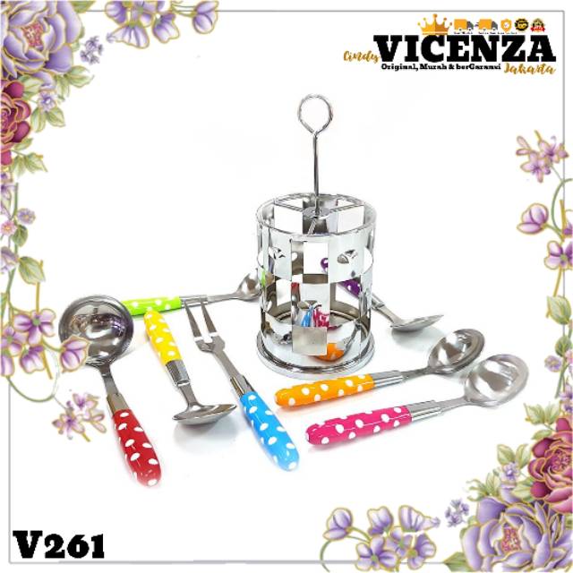 [ORIGINAL] VICENZA Sendok Lauk/ Sendok sayur V261