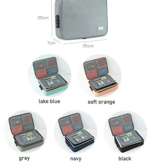 

Ready Merakyat Document Storage Bag / Penyimpanan Dokumen / Dijamin Dokumen Aman BSID