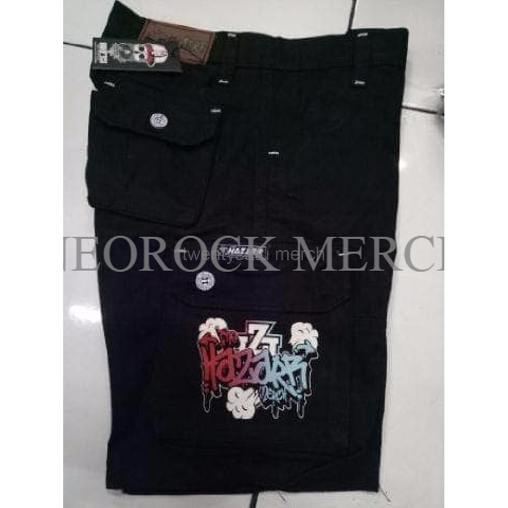 CELANA CARGO PENDEK PRIA ORIGINAL MOTIF GRAFITTI METAL HARDCORE CELANA PRIA DEWASA CARGO METAL