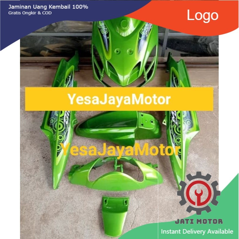 Body Halus Mio Smile Hijau / Body Halus Mio Sporty Warna Hijau