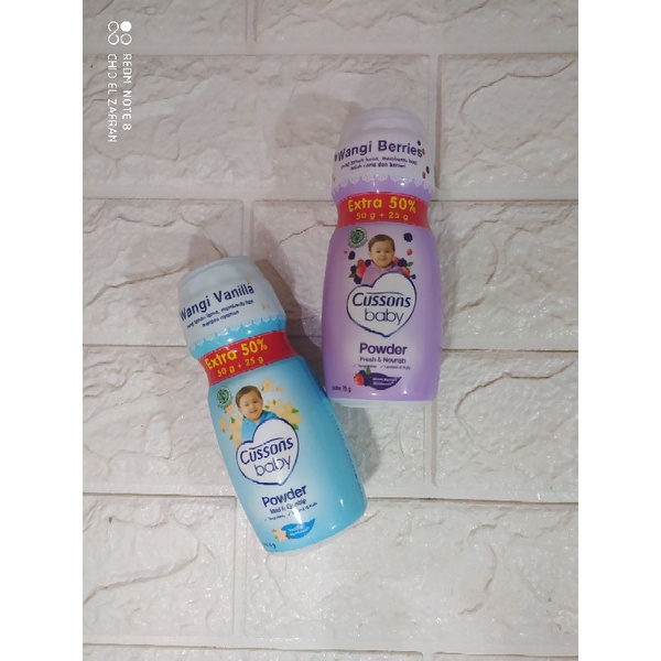 Bedak bayi Cussons