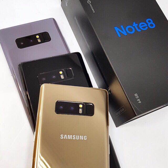 [ Hp / Handphone ] Samsung Galaxy Note 8 64Gb Ram 6Gb Single Sim Fullset Second Mulus Ori Bekas /