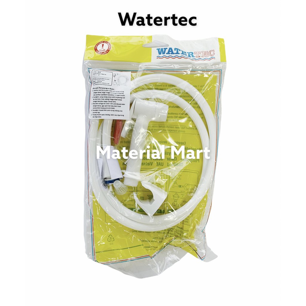 Shower Cebok PVC | Shower Closet Toilet | Shower Bidet | Semprotan Jet WC | Material Mart