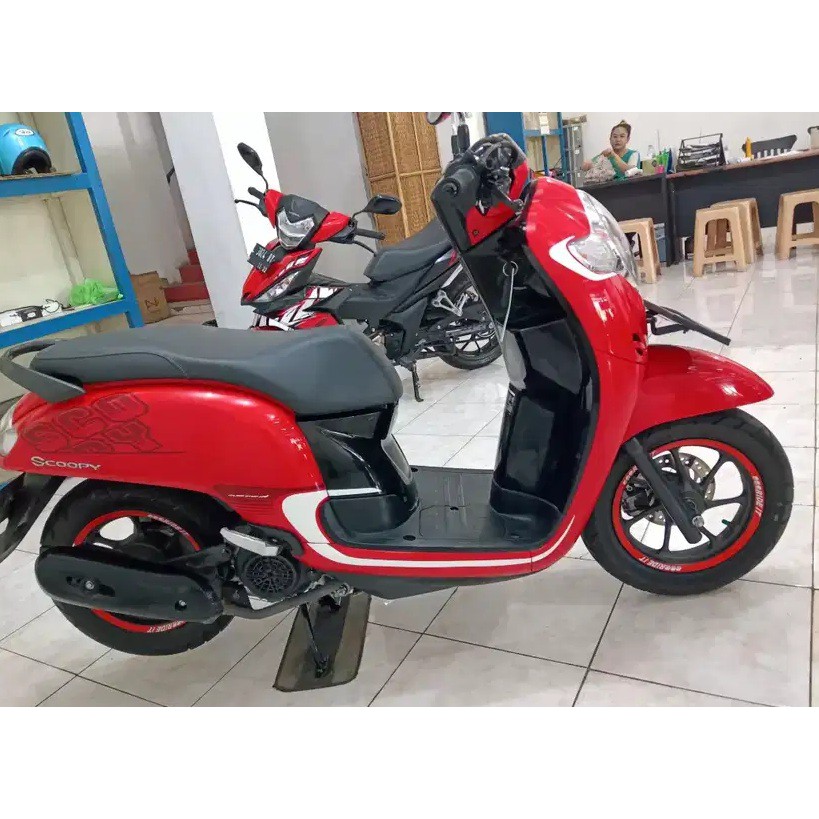 Cover Knalpot Scoopy Fi Esp New LED 2017-2019 || Tameng Knalpot Scoopy Fi Esp New LED 2017-2019