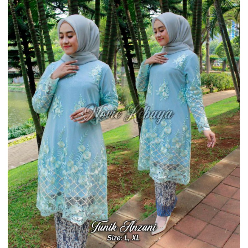 TUNIK KEBAYA WISUDA/KEBAYA PESTA/KEBAYA MODERN