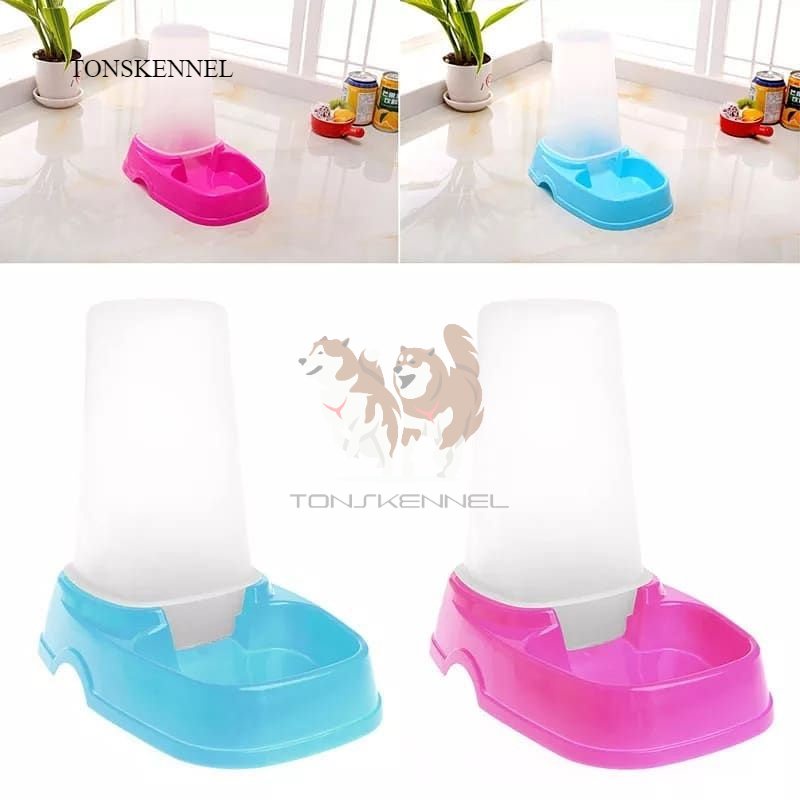 DISPENSER TEMPAT MAKAN &amp; MINUM KUCING ANJING CIG AUTO PET FEEDER TEMPAT MAKANAN MINUMAN OTOMATIS