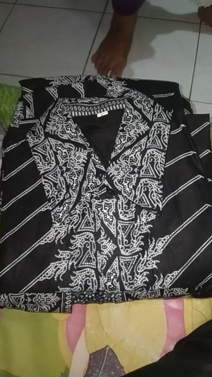 Set Couple Batik Ndoro Jowi, Batik Cardi Modang Pekalongan