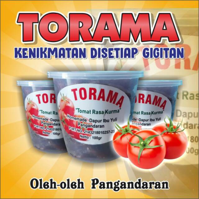 

TOMAT RASA KURMA khas Pangandaran