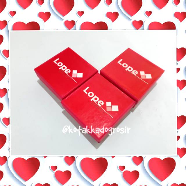 

Kotak Packing Acc ukuran 7x7x3 cm cetak logo busa tebal