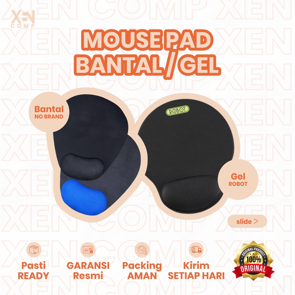 Mouse Pad Bantal / Gel