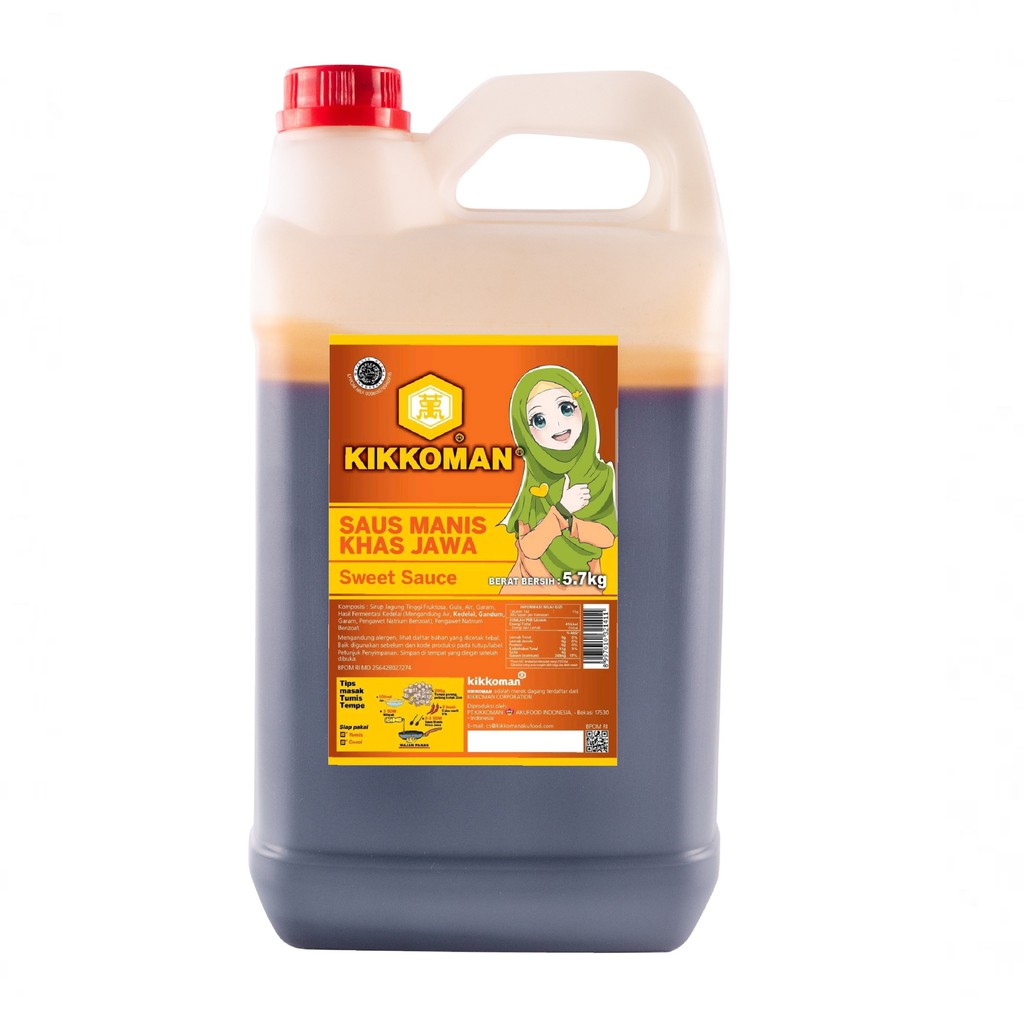 

Kikkoman Sweet Sauce Kecap Manis Jawa 5.7kg TANPA MSG