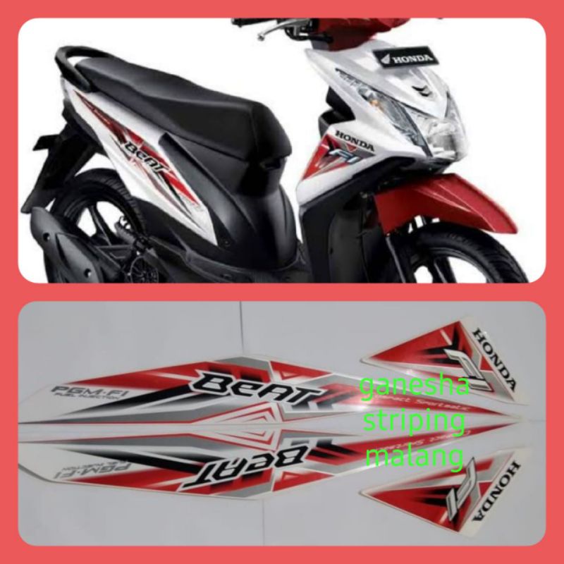 striping stiker beat FI 2015