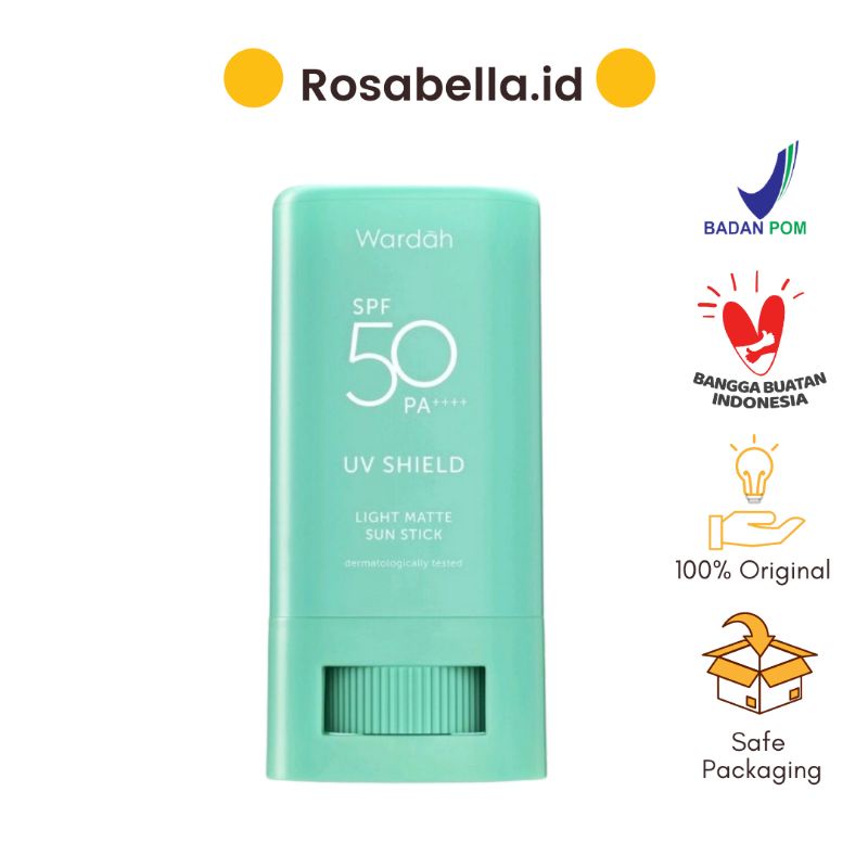 WARDAH UV SHIELD SUN STICK SPF 50 Sunscreen Tabir Surya