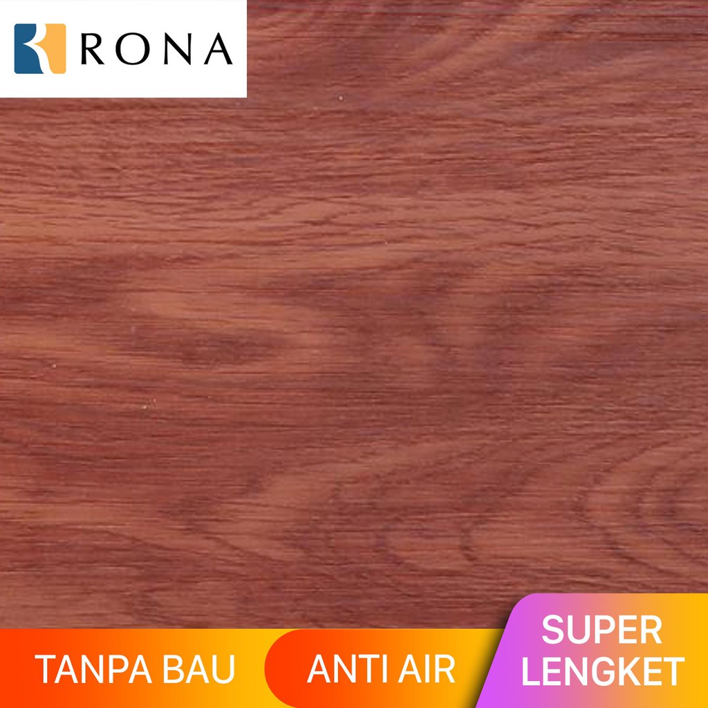 91CMx15CMx3MM Vinyl Parket Lantai Motif Kayu Anti Rayap Anti Air Bahan Premium RONA VT-0306