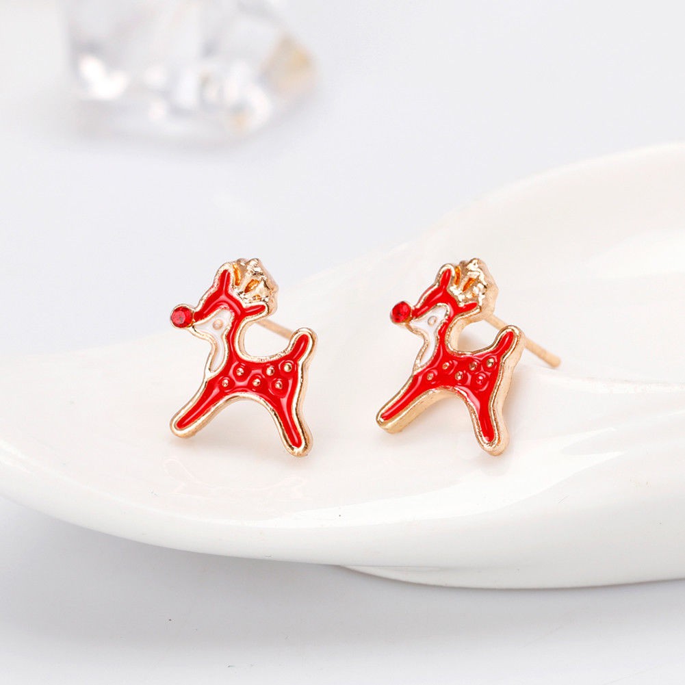 ANTING WANITA CHRISTMAS KIJANG MERAH