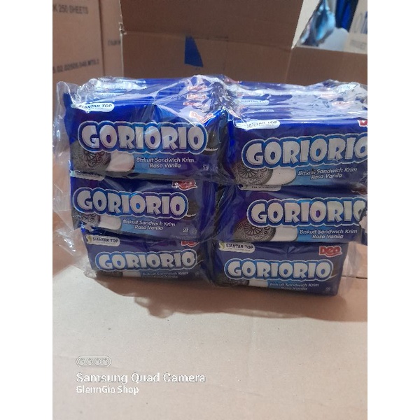 Biskuit Goriorio pak isi 20 sachet