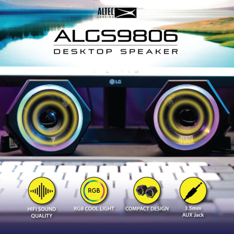 Gaming Speaker 2.0 RGB Altec Lansing ALGS9806