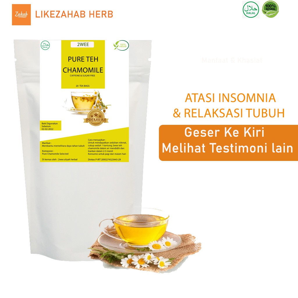 Harga Teh Chamomile Terbaik Agustus 2021 Shopee Indonesia