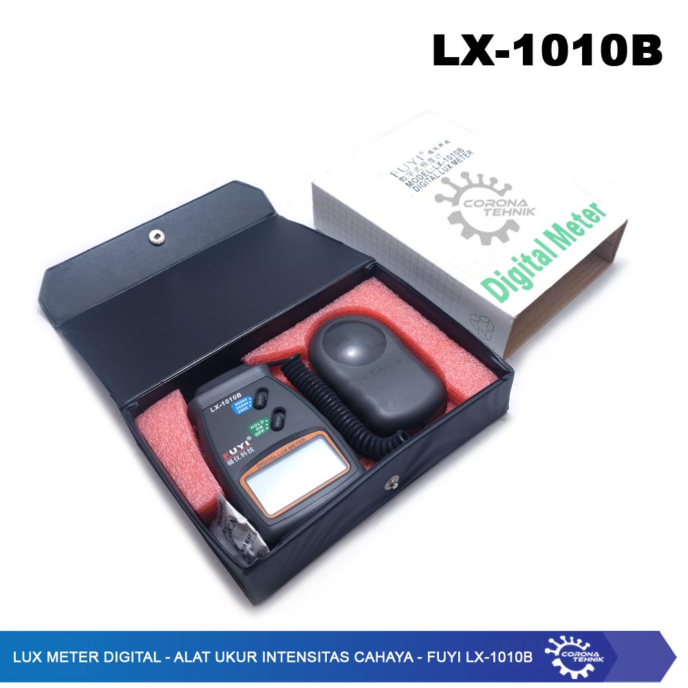 Alat Ukur Intensitas Cahaya - Fuyi LX-1010B - Lux Meter Digital