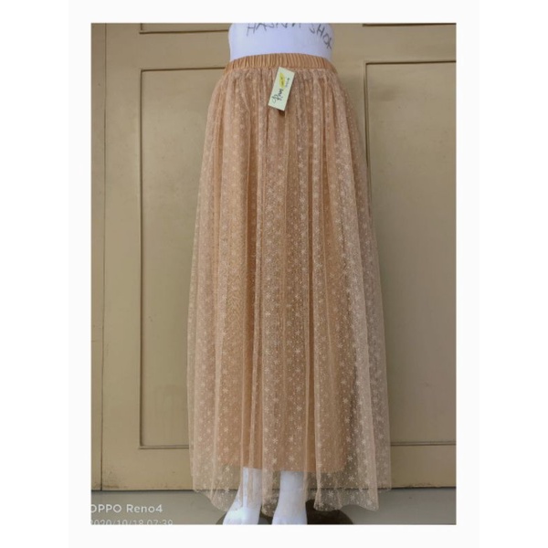 rok tutu polkadot premium