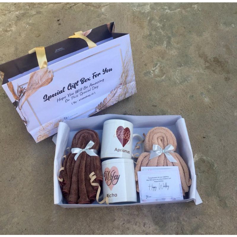 

Hampers Wedding / Paperbag Box Wedding / Kado Wedding Anniversary / gift wedding unik