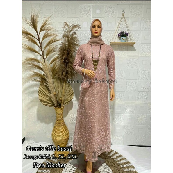 SF (BISA COD)TERBARU GAMIS BUSUI/GAMIS BROKAT/GAMIS PESTA/GAMIS BUSUI KEKINIAN/GAMIS MURAH