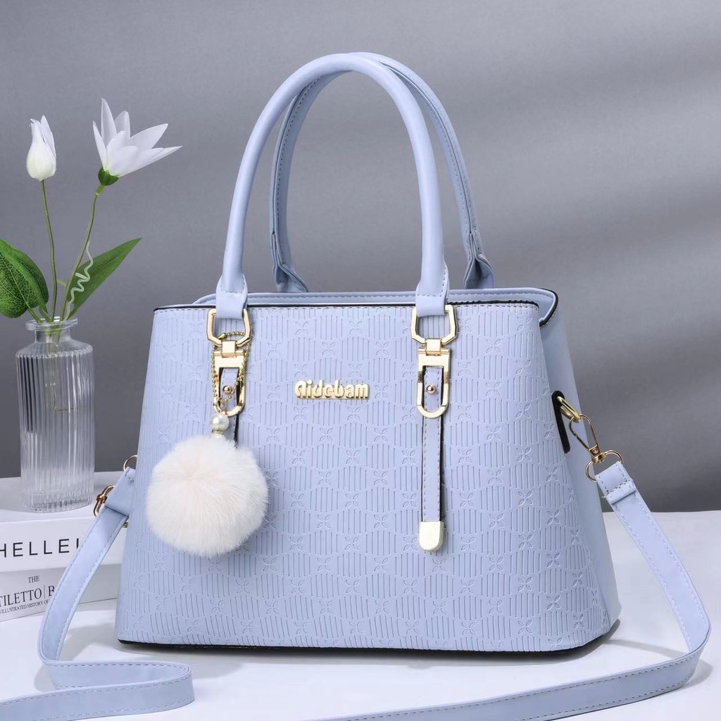 BJ43494 - BLACK/BLUE/BROWN/GREEN/KHAKI - TAS WANITA FASHION IMPORT MODIS ELEGAN TERMURAH TERLARIS TERBARU BAGSTORE JAKARTA TAS BATAM BQ3494