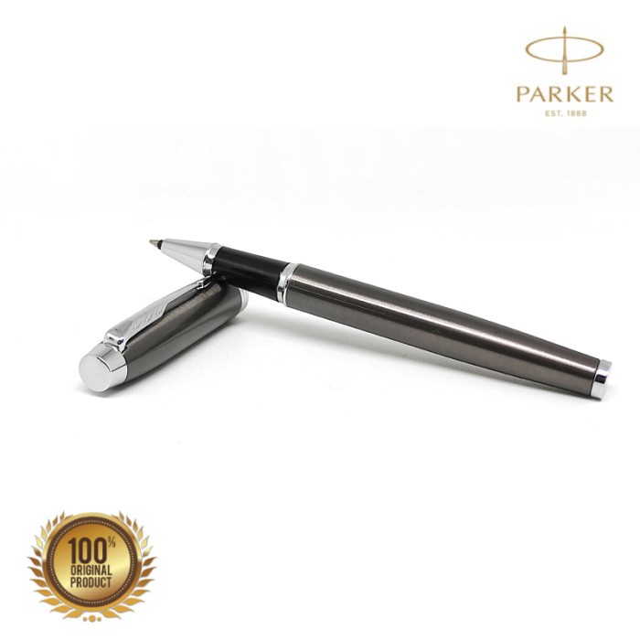 

PARKER IM NEW DARK ESPRESSO CHROME TRIM ROLLERBALL promo