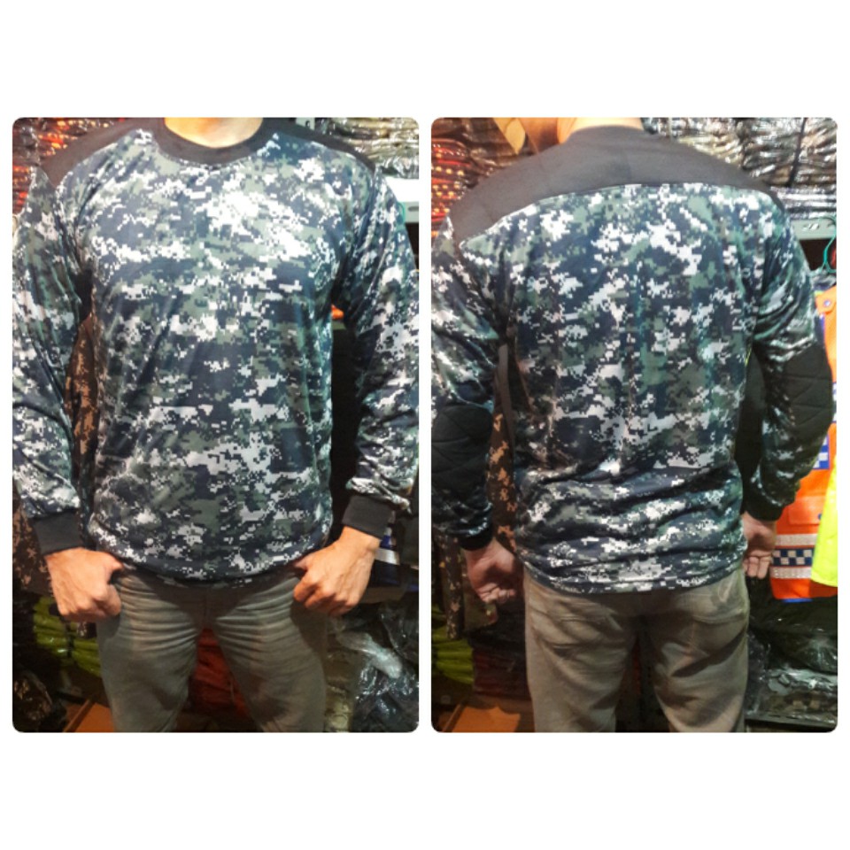 Kaos Army Loreng Lengan Panjang