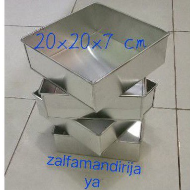 loyang lapis legit/loyang kue20x20x7/loyang lapis Surabaya
